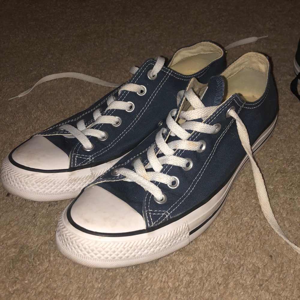 Navy Converse